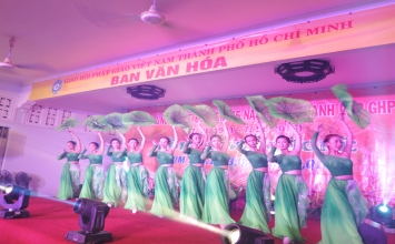 TP.HCM: Cụm 1 - văn nghệ chào mừng kỷ niệm 35 năm ngày thành lập GHPGVN